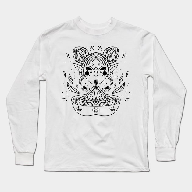 Ramen Girl Long Sleeve T-Shirt by RainenLeaf